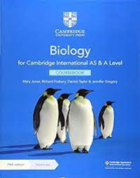 Image of Biology for Cambridge International AS & A level coursebook