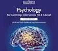 Image of Psychology for Cambridge International AS & A Level Coursebook