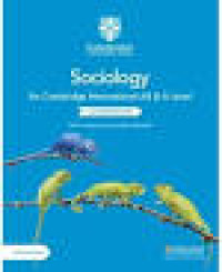 Image of Sosiology for Cambridge International AS & A Level Coursebook